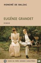 Couverture du livre « Eugénie Grandet » de Honoré De Balzac aux éditions Voir De Pres