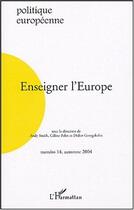 Couverture du livre « Enseigner l'Europe » de  aux éditions L'harmattan