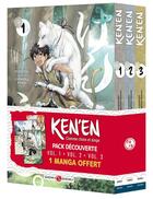 Couverture du livre « Ken'en - Comme chien et singe - Pack promo vol. 01 à 03 » de Fuetsudo et Hitoshi Ichimura aux éditions Bamboo