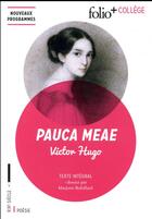 Couverture du livre « Pauca meae » de Victor Hugo aux éditions Gallimard