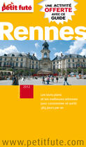 Couverture du livre « GUIDE PETIT FUTE ; CITY GUIDE ; Rennes » de  aux éditions Le Petit Fute