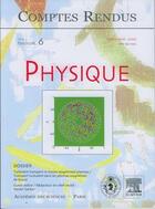 Couverture du livre « Comptes rendus academie des sciences physique tome 7 fasc 6 juilletaout 2006 turbulent transport in » de Garbet aux éditions Lavoisier Diff