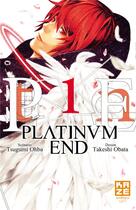 Couverture du livre « Platinum end T.1 » de Takeshi Obata et Tsugumi Ohba aux éditions Kaze