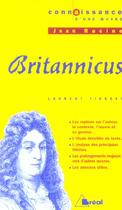 Couverture du livre « Britannicus, de Racine » de Laurent Tiesset aux éditions Breal