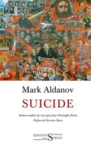 Couverture du livre « Suicide » de Mark Aldanov aux éditions Syrtes