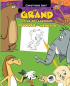 Couverture du livre « Le grand livre des cartoons ; dessiner les animaux » de Christopher Hart aux éditions Oskar