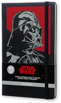 Couverture du livre « Agenda star wars semainier 2016 carnet grand format couverture rigide » de  aux éditions Moleskine