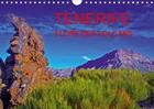 Couverture du livre « Tenerife flore des volcans calendrier mural 2018 din a4 hori - des champs de lave barioles de » de Bohin J aux éditions Calvendo