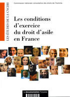 Couverture du livre « Les conditions d'exercice du droit d'asile en France » de  aux éditions Documentation Francaise