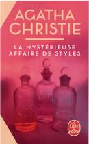 Couverture du livre « La mystérieuse affaire de Styles » de Agatha Christie aux éditions Le Livre De Poche