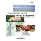 Couverture du livre « Pérou et Bolivie ; l'essentiel d'un marché (édition 2010/2011) » de Beuscart Christian aux éditions Ubifrance