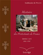 Couverture du livre « Histoire des Protestants de France, livres 1 à 4 (1521-1787) » de Guillaume De Felice aux éditions Books On Demand