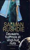 Couverture du livre « Deux ans, huit mois et vingt-huit nuits » de Salman Rushdie aux éditions Actes Sud