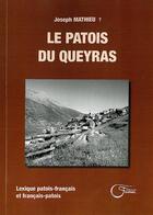 Couverture du livre « Patois du queyras (le) » de Mathieu Joseph aux éditions Fournel