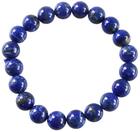 Couverture du livre « Bracelet perles rondes lapis lazuli ; 10 mm ; à l'unite » de  aux éditions Dg-exodif