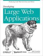 Couverture du livre « Developing large web applications » de Kyle Loudon aux éditions O Reilly