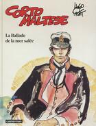 Couverture du livre « Corto Maltese Tome 1 : la ballade de la mer salée » de Hugo Pratt aux éditions Casterman