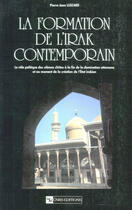 Couverture du livre « La Formation de l'Irak contemporain » de Pierre-Jean Luizard aux éditions Cnrs Éditions Via Openedition