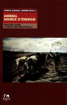 Couverture du livre « Animal source d'énergie : Enquêtes dans l'Europe pré-industrielle » de Corinne Beck aux éditions Pu De Valenciennes