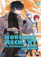 Couverture du livre « Monsieur Méchant va détruire la terre (après ses congés) T04 » de Yuu Morikawa aux éditions Nobi Nobi