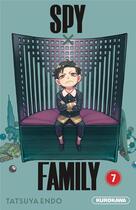 Couverture du livre « Spy x family Tome 7 » de Tatsuya Endo aux éditions Kurokawa