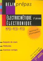 Couverture du livre « Electrocinetique electronique (2e periode) - mpsi - pcsi - ptsi (1re annee) » de Parisi/Skrzypek aux éditions Belin Education