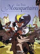 Couverture du livre « Les Trois Mousquetaires t.3 » de Jean-David Morvan et Michel Dufranne et Ruben aux éditions Delcourt