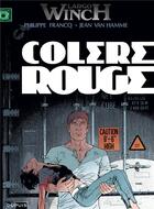 Couverture du livre « Largo Winch Tome 18 : colère rouge » de Jean Van Hamme et Philippe Francq aux éditions Dupuis