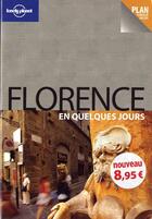 Couverture du livre « Florence en quelques jours » de Robert Landon aux éditions Lonely Planet France