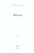 Couverture du livre « Rhésus » de Helena Marienske aux éditions P.o.l