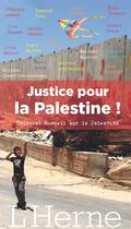 Couverture du livre « Un état pour la Palestine » de  aux éditions L'herne