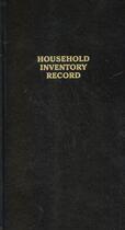 Couverture du livre « Household inventory record » de Robert Frank aux éditions Steidl