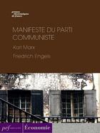 Couverture du livre « Manifeste du Parti Communiste » de Karl Marx et Friedrich Engels aux éditions Presses Electroniques De France