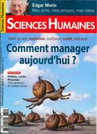 Couverture du livre « Sciences humaines n 319 comment manager aujourd'hui? - octobre 2019 » de  aux éditions Sciences Humaines