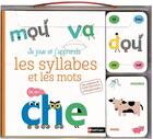 Couverture du livre « Je joue et j'apprends les syllabes et les mots » de Pepillo aux éditions Nathan