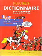 Couverture du livre « Dictionnaire illustré Lucky Luke ; anglais/français - francais/anglais » de  aux éditions Fleurus