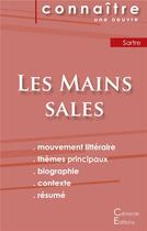 Couverture du livre « Fiche de lecture les mains sales, de Jean-Paul Sartre ; analyse littéraire de référence et résumé complet » de  aux éditions Editions Du Cenacle