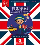 Couverture du livre « Transport ; the Pilis and Kevin the police officer ; mon histoire en anglais » de  aux éditions Pili Pop