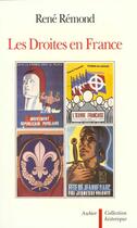 Couverture du livre « Les droites en france » de Rene Remond aux éditions Aubier