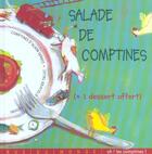 Couverture du livre « Salade de comptines » de Serres/Tallec aux éditions Rue Du Monde