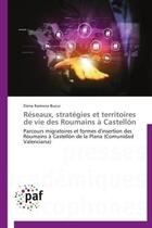 Couverture du livre « Reseaux, strategies et territoires de vie des roumains a castellon - parcours migratoires et formes » de Bucur Elena Ramona aux éditions Presses Academiques Francophones