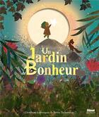 Couverture du livre « Un jardin de bonheur » de Britta Teckentrup aux éditions Glenat Jeunesse