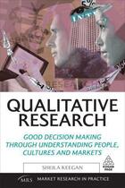 Couverture du livre « Qualitative Research » de Keegan Sheila aux éditions Kogan Page Digital