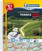 Couverture du livre « Atlas france spirale 2014 a4 » de Collectif Michelin aux éditions Michelin