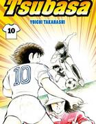 Couverture du livre « Captain Tsubasa Tome 10 » de Yoichi Takahashi aux éditions Glenat Manga