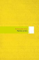 Couverture du livre « Machine arrière » de Emmanuelle Urien aux éditions Editions In8