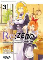Couverture du livre « Re : Zero - quatrième arc ; le sanctuaire et la sorcière de l'avarice Tome 3 » de Tappei Nagatsuki et Yu Aikawa et Haruno Atori aux éditions Ototo