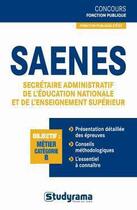 Couverture du livre « SAENES, secrétaire administratif de l'Education nationale et de l'enseignement supérieur » de Marc Dalens aux éditions Studyrama