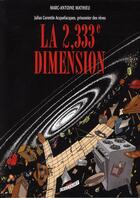 Couverture du livre « Julius Corentin Acquefacques Tome 5 : la 2,333e dimension » de Marc-Antoine Mathieu aux éditions Delcourt