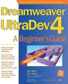 Couverture du livre « Dreamweaver ultradev 4 - a beginner's guide » de West Ray aux éditions Mcgraw-hill Education